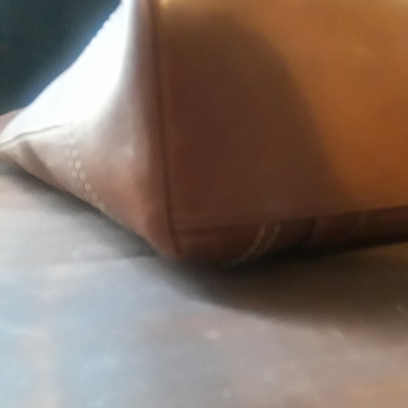 Vintage Coach Tan Tote and wallet - Picture 7 of 12